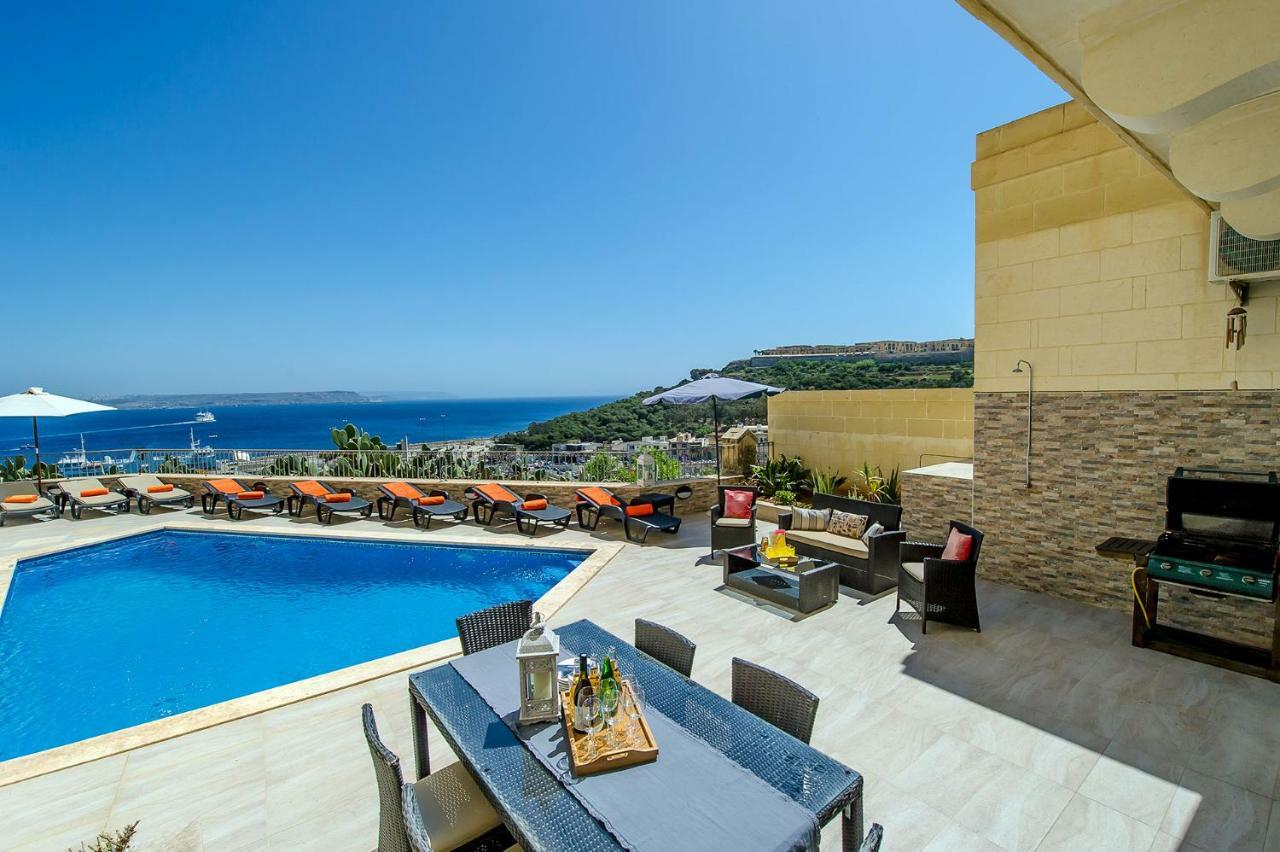 The Harbour Holiday Home Ghajnsielem Luaran gambar