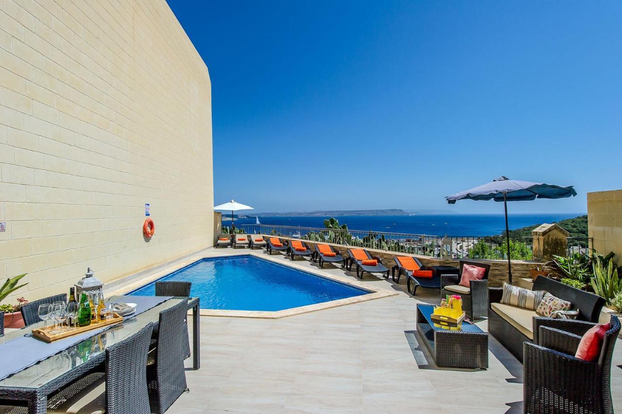 The Harbour Holiday Home Ghajnsielem Luaran gambar